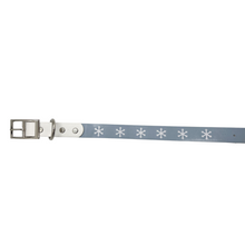 Load image into Gallery viewer, Snowflake Biothane Buckle Dog Collar