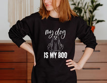 Load image into Gallery viewer, My Dog is My Boo - Halloween Sweatshirt