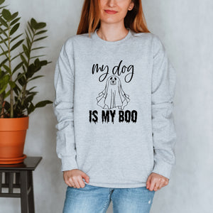 My Dog is My Boo - Halloween Sweatshirt