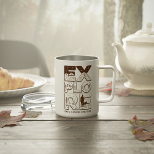 Explore With Your Dog Insulated Coffee Mug