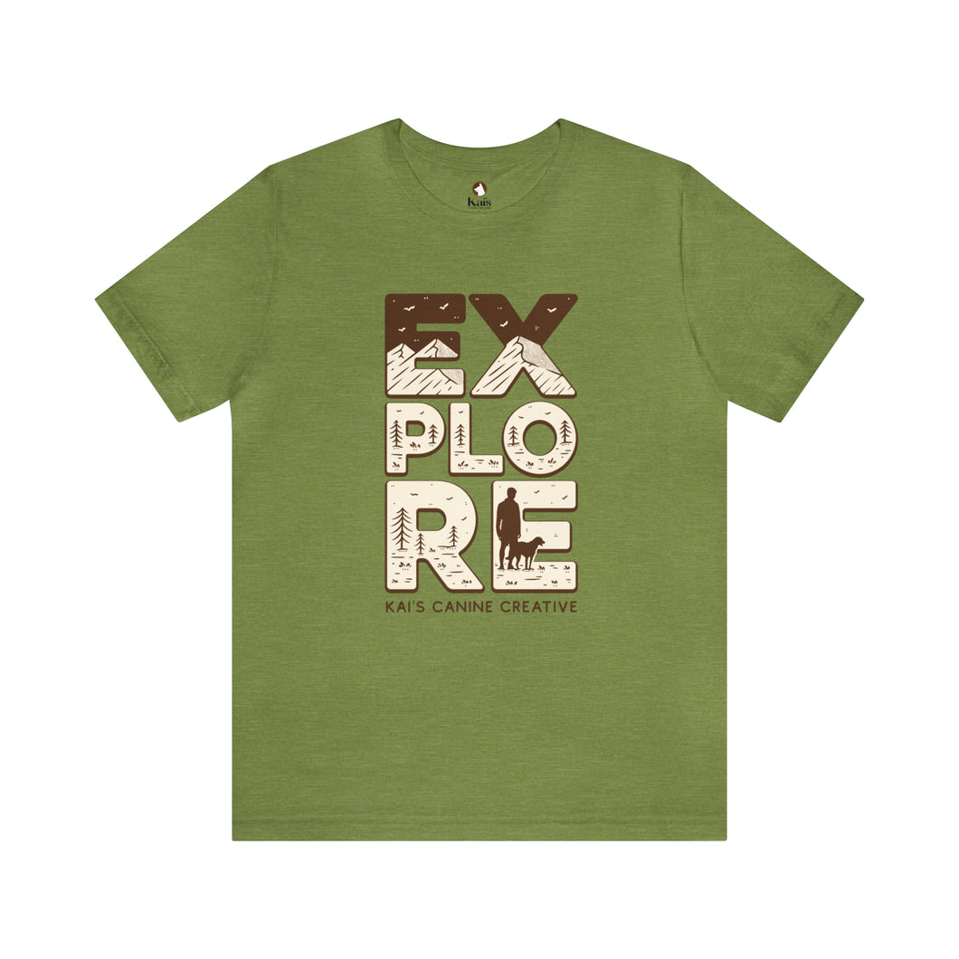 Explore with Your Dog T-Shirt