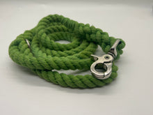 Load image into Gallery viewer, Green Rope Leash