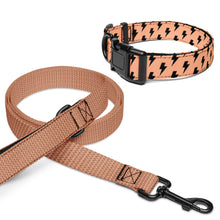 Load image into Gallery viewer, Struck by Lightning Pet Collar &amp; Leash Set