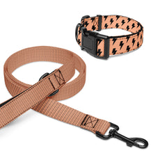 Load image into Gallery viewer, Struck by Lightning Pet Collar &amp; Leash Set