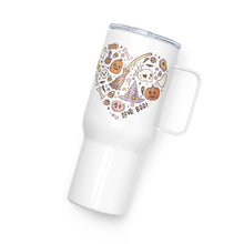 Load image into Gallery viewer, Retro Halloween Heart Travel mug with a handle