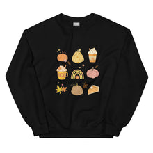 Load image into Gallery viewer, Retro Fall Icon Themed Sweatshirt - Vintage Vibes for Cozy Days