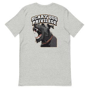 Scary Dog Privilege Giant Schnazuer Shirt