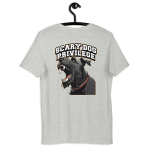 Scary Dog Privilege Giant Schnazuer Shirt