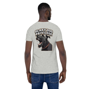 Scary Dog Privilege Giant Schnazuer Shirt