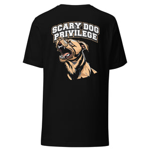 Scary Dog Privilege Bully Breed T-Shirt