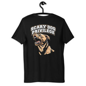 Scary Dog Privilege Bully Breed T-Shirt