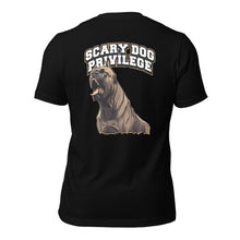 Load image into Gallery viewer, Scary Dog Privilege Cane Corso T-Shirt