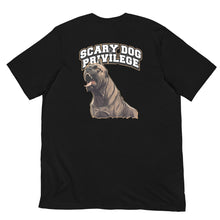 Load image into Gallery viewer, Scary Dog Privilege Cane Corso T-Shirt