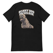 Load image into Gallery viewer, Scary Dog Privilege Cane Corso T-Shirt