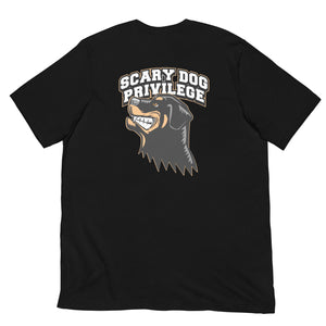 Scary Dog Privilege Rottweiler T-Shirt