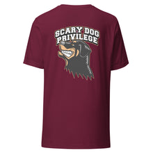 Load image into Gallery viewer, Scary Dog Privilege Rottweiler T-Shirt