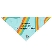 Load image into Gallery viewer, Aussies Against Authoritarianism Pet Bandana
