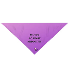 Load image into Gallery viewer, Mutts Against Misogyny Pet Bandana