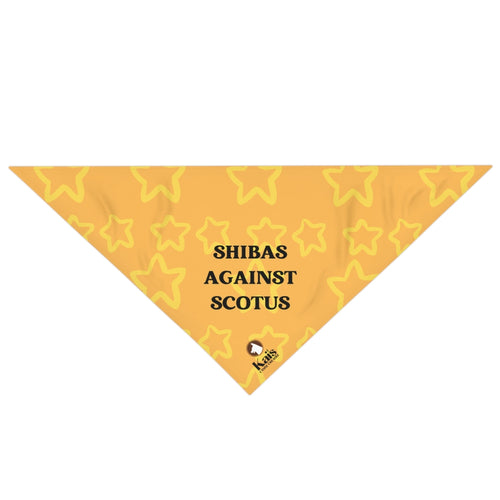 Shibas Against SCOTUS Dog Bandana