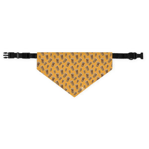 Iced Coffee Pet Bandana - Over the Collar