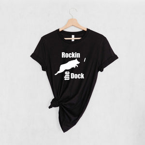 Australian Shepherd Dock Diving Shirt