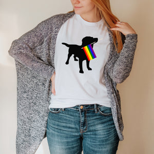 Labrador Retriever PRIDE Flag Shirt