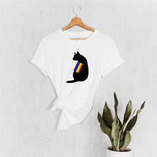 Load image into Gallery viewer, Cat PRIDE Flag Shirt - Purride Shirt