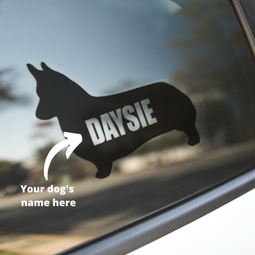 Corgi Dog Decal