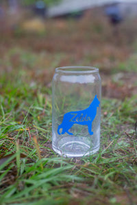 Custom Dog Breed Glass Cup