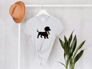 Dachshund PRIDE Flag Shirt