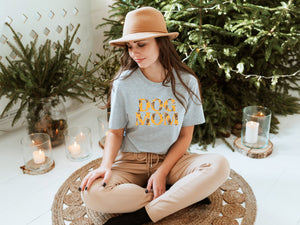 DOG MOM Iced Coffee Shirt