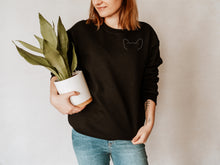 Load image into Gallery viewer, Custom Pet Ear Outline Sweatshirt