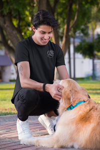 Golden Retriever Dog Line Art Shirt