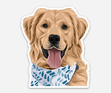 Load image into Gallery viewer, Custom Pet Portrait Stickers