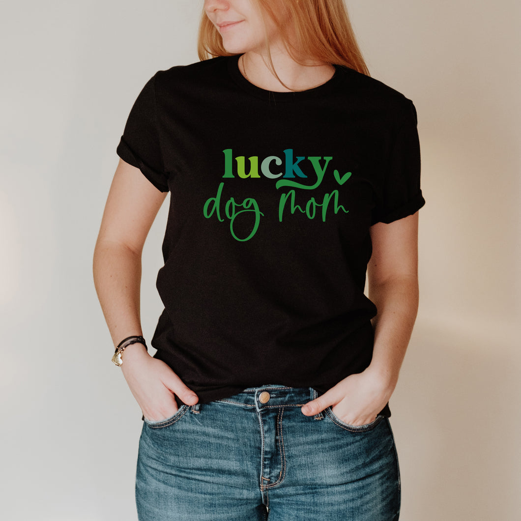 Lucky Dog Mom Shirt