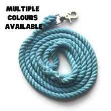 Load image into Gallery viewer, Single Color Rope Dog Leash