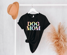 Load image into Gallery viewer, DOG MOM Pastel Tie-Dye Shirt