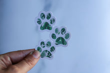 Load image into Gallery viewer, Tropical Paw Print Sticker