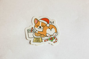 Christmas Corgi Sticker Pack