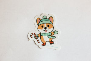 Corgi Holiday Sticker Pack