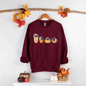 Pumpkin Spice Cat Sweatshirt