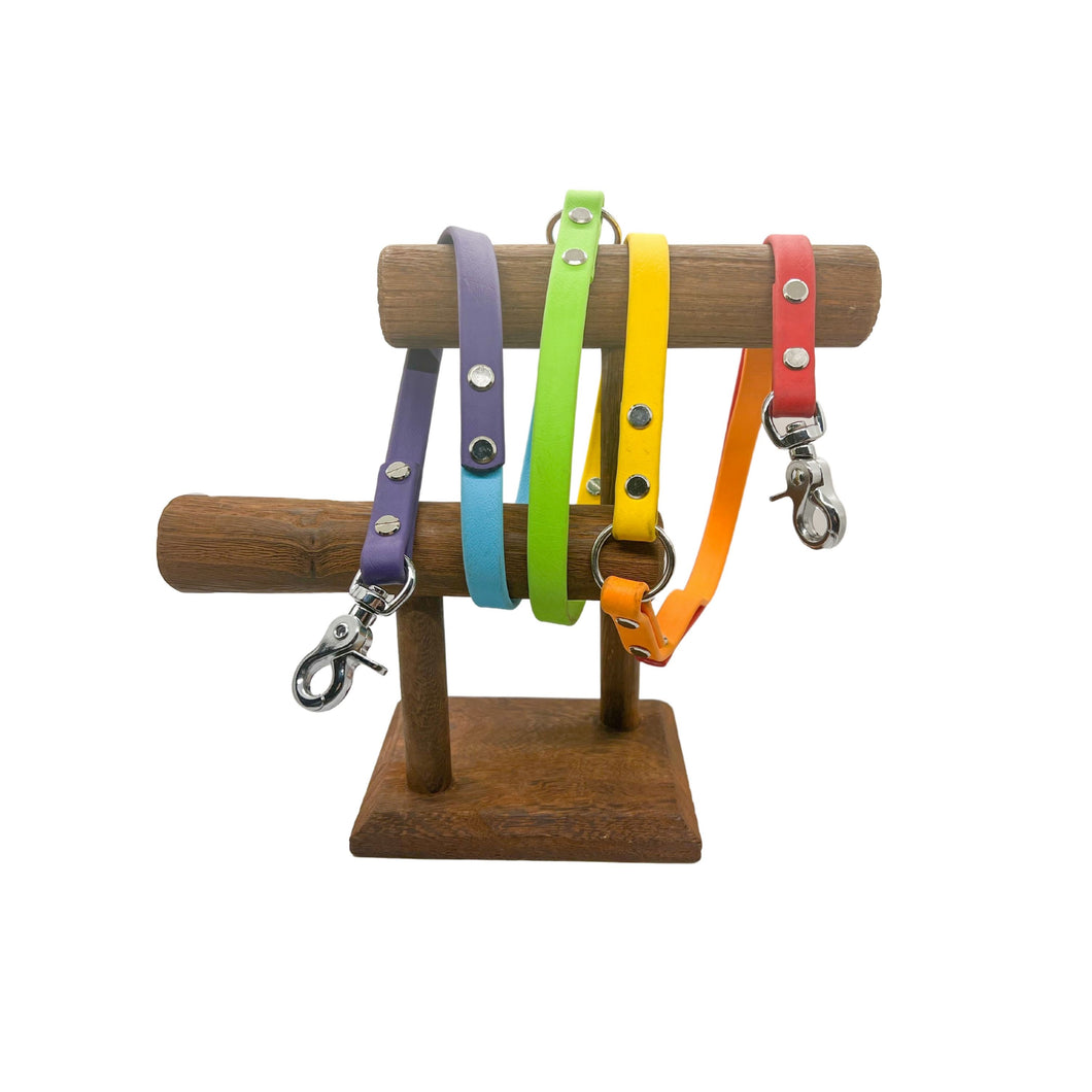 Rainbow Hands Free Biothane Leash