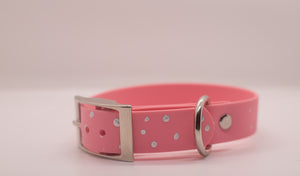 Splatter Valentine's Day Dog Collar