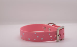 Splatter Valentine's Day Dog Collar