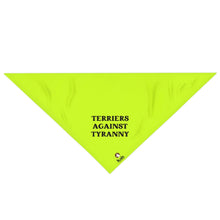Load image into Gallery viewer, Terriers Against Tyranny Pet Bandana