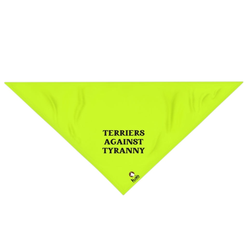 Terriers Against Tyranny Pet Bandana