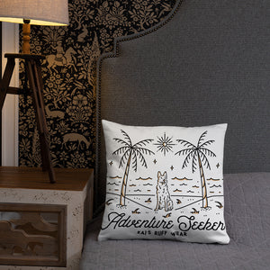 Dog Beach Pillow