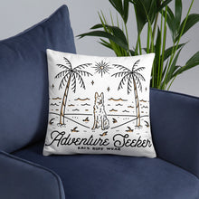 Load image into Gallery viewer, Dog Beach Pillow