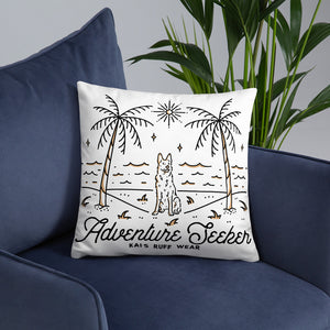 Dog Beach Pillow
