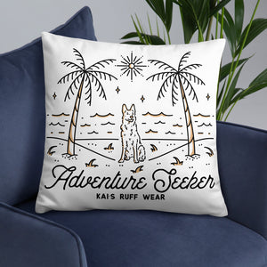 Dog Beach Pillow